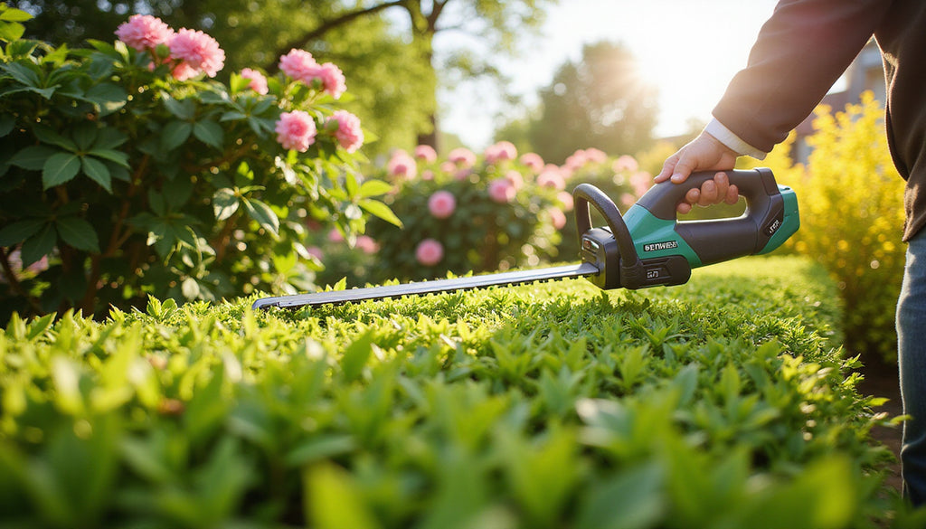 Master Your Garden with the Powerful WORX 20 Volt Cordless Hedge Trimmer